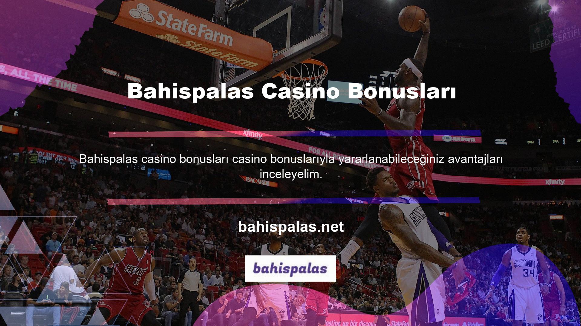 Bu sitenin interaktif özelliklerinden dolayı hem bahis hem de casino sitelerinin başlangıç ​​sayfalarında sadece “Bahispalas casino” sekmesi bulunmaktadır